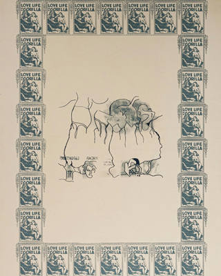 Nelson Leirner - Love life of a gorilla