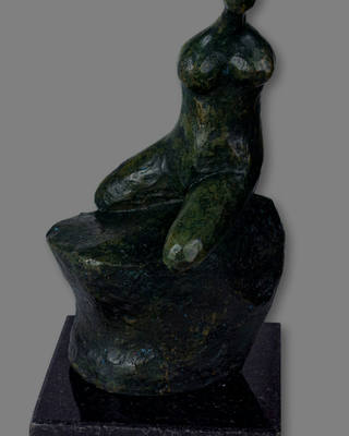 Carybé - Mulher sentada
