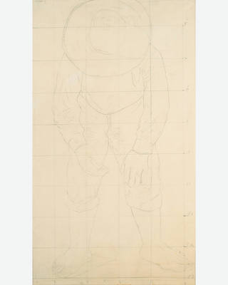 Candido Portinari - Trabalhador Inclinado