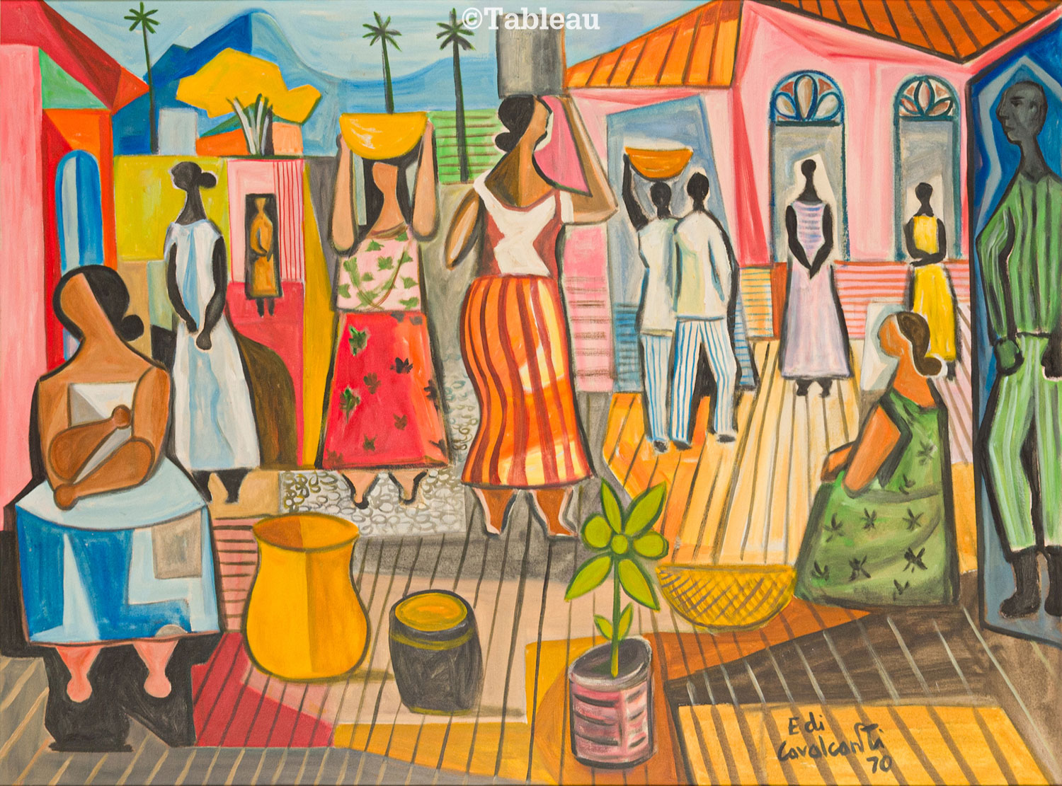 Emiliano di Cavalcanti - Figuras
