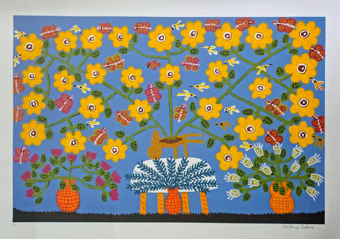 Flores e Borboletas