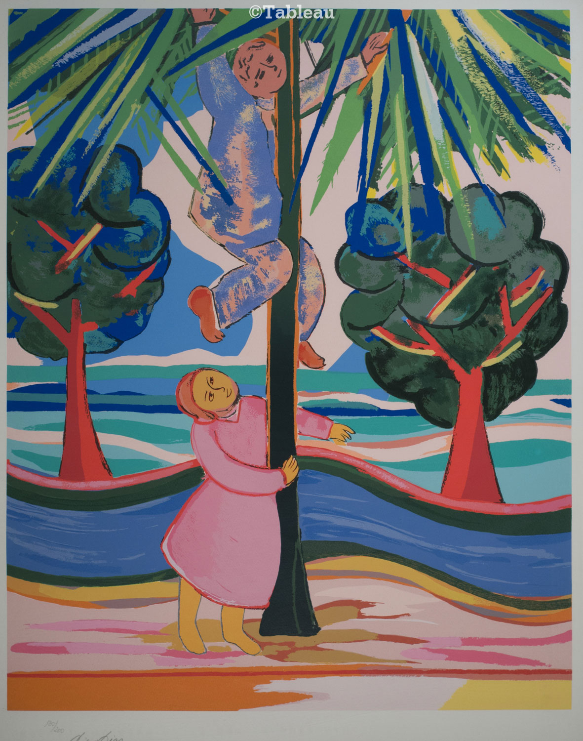 Cícero Dias - Colhendo coco