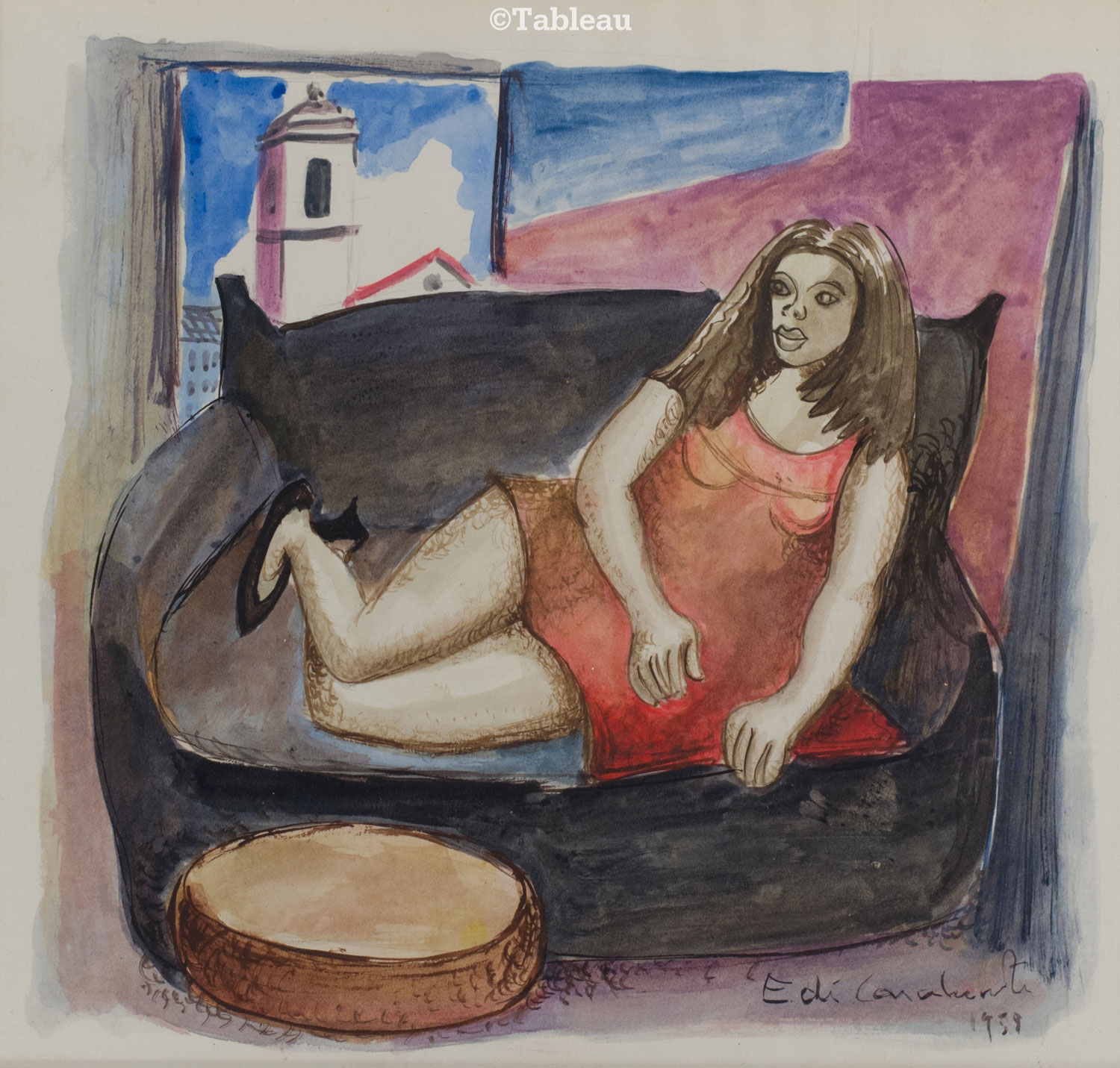 Emiliano di Cavalcanti - Mulata