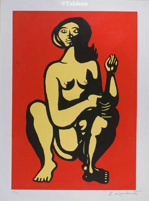 Mulher sentada