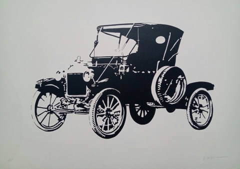 Carro Antigo Preto