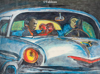 Rubens Gerchman - No carro