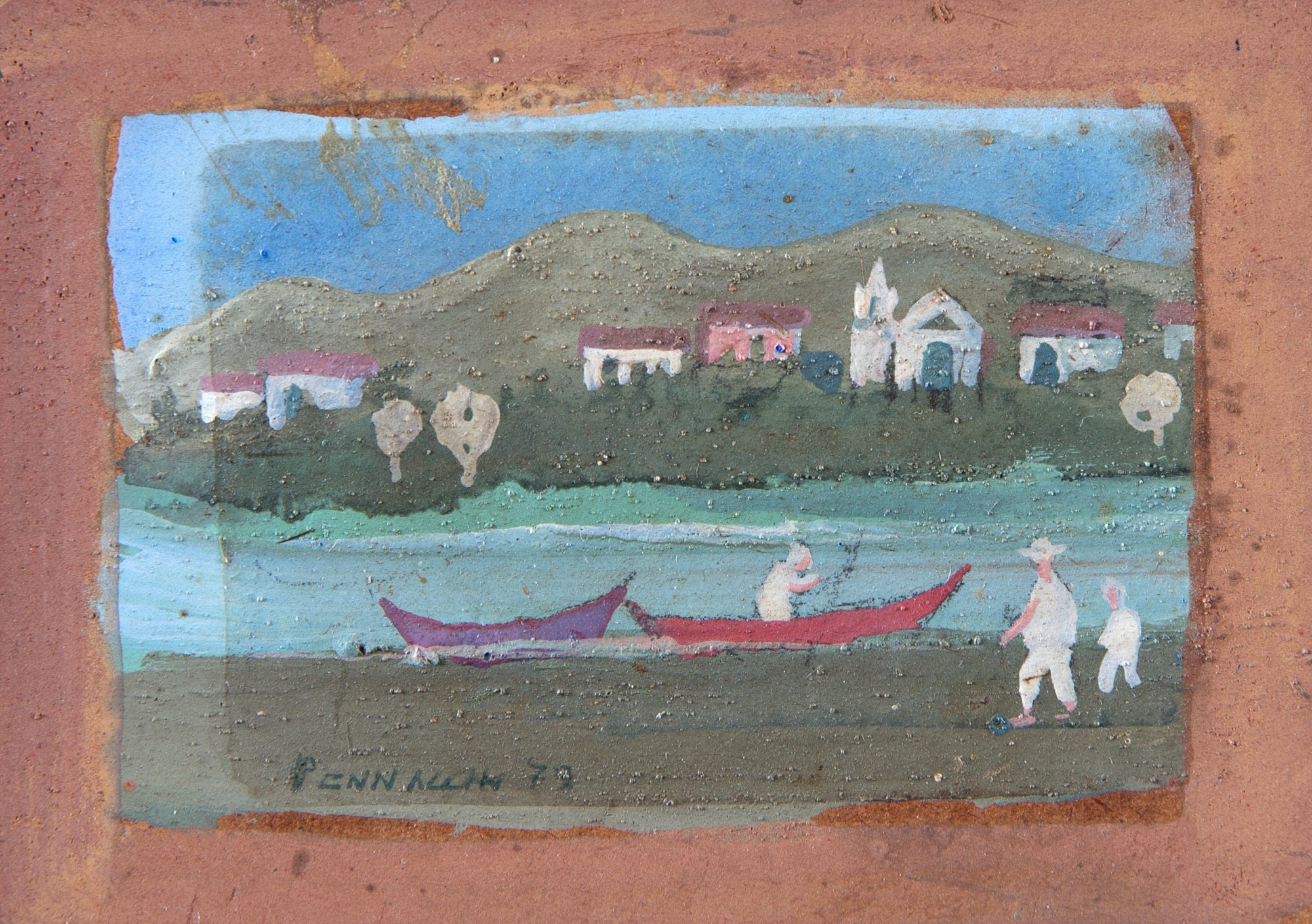 Aldeia com Pescadores