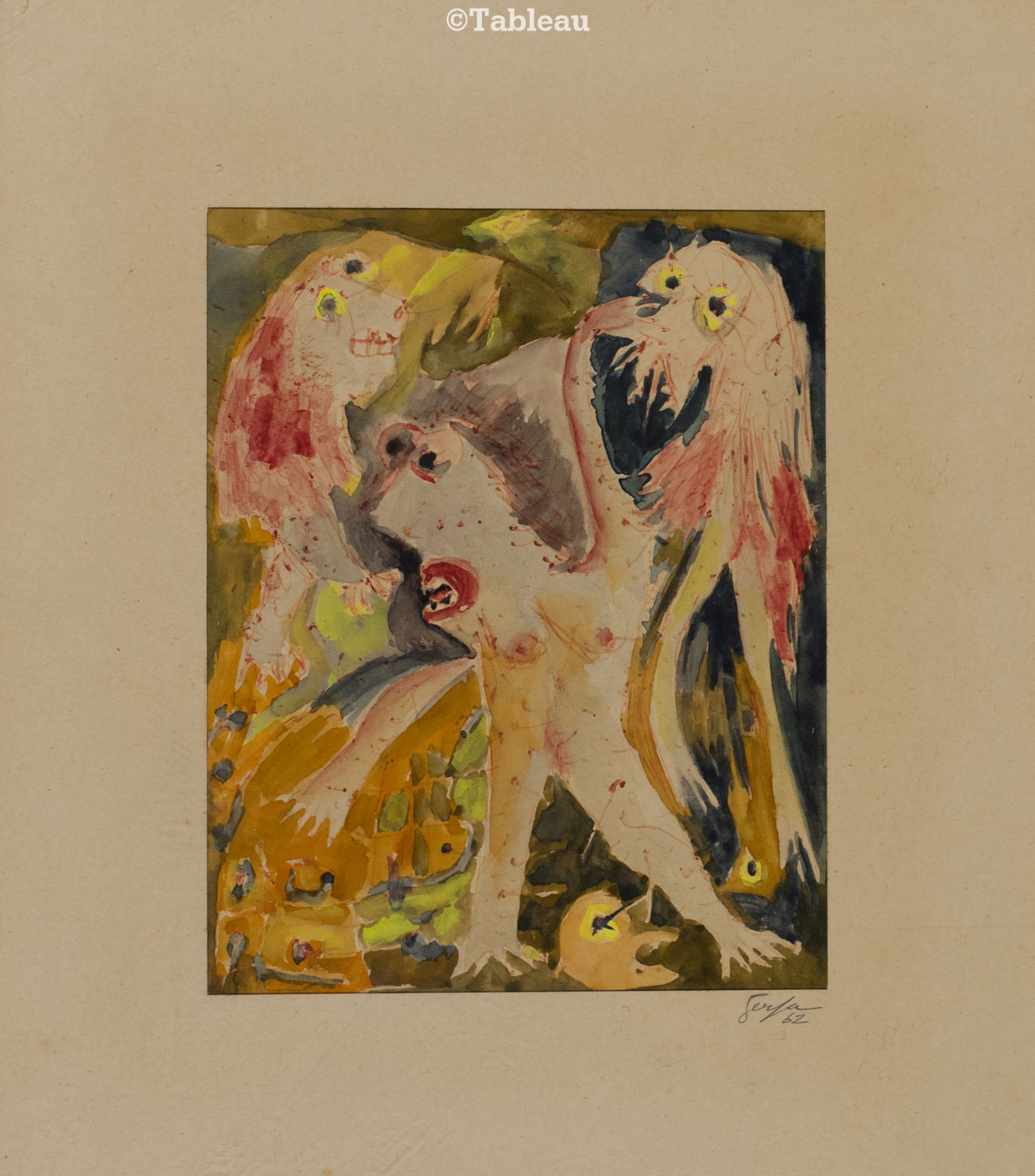 Ivan Serpa - Figuras fantásticas