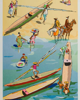 Carybé - Porto de Galinha