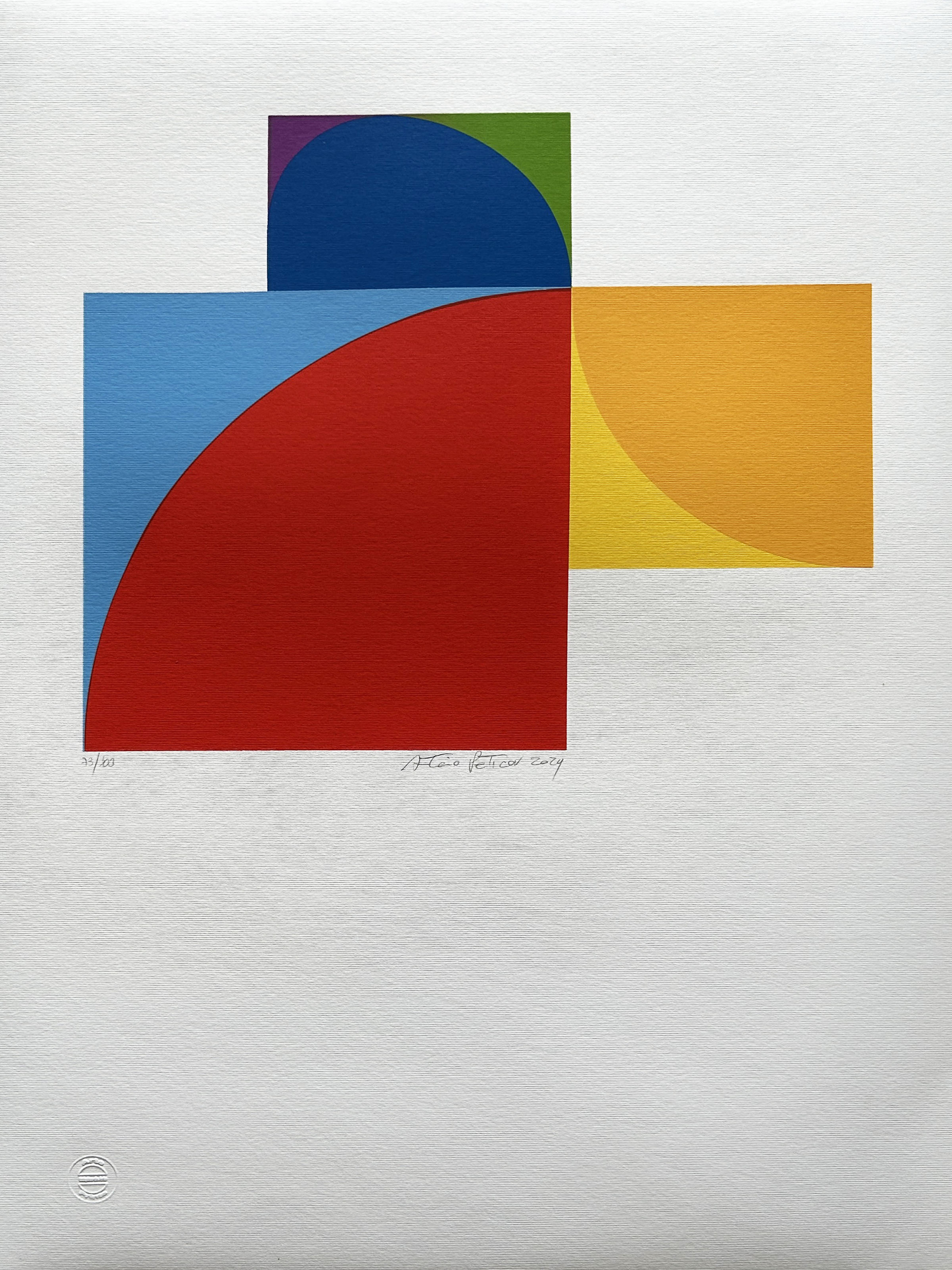 Antonio Peticov - Geometricas & Cromaticas IV