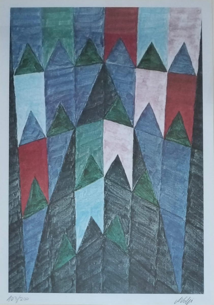 Alfredo Volpi - Ogiva