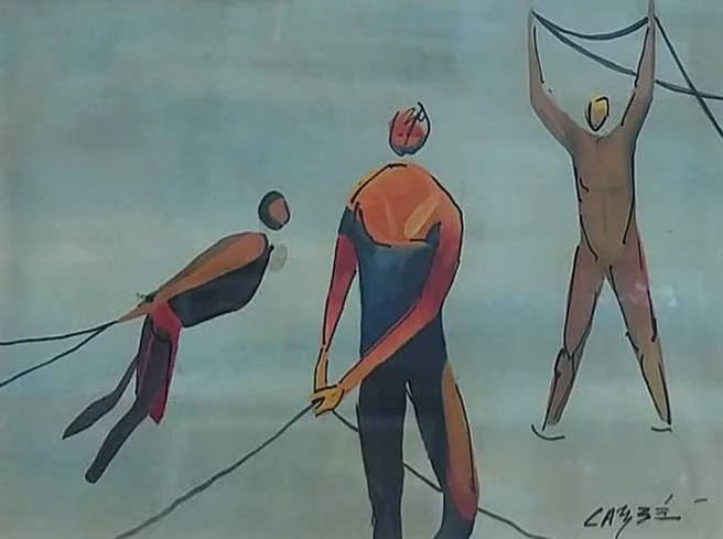 Carybé - Pescadores