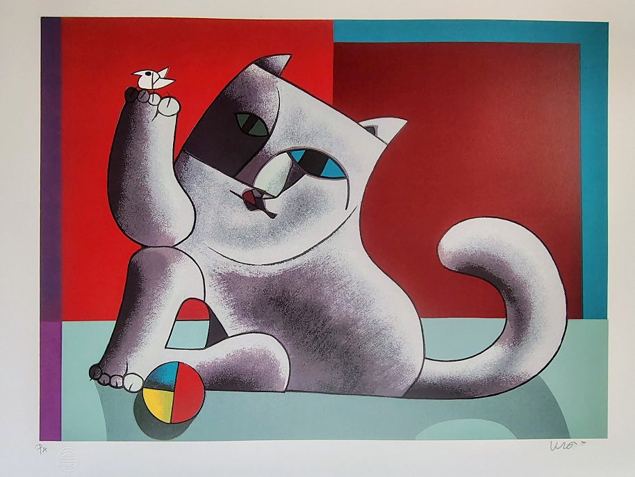 Inos Corradin - Gato com bola