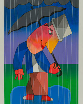 Inos Corradin - Na chuva