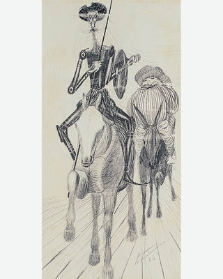Candido Portinari - D. Quixote e Sancho Pança
