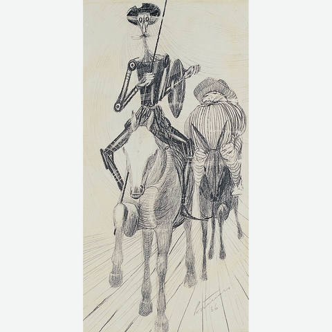 D. Quixote e Sancho Pança