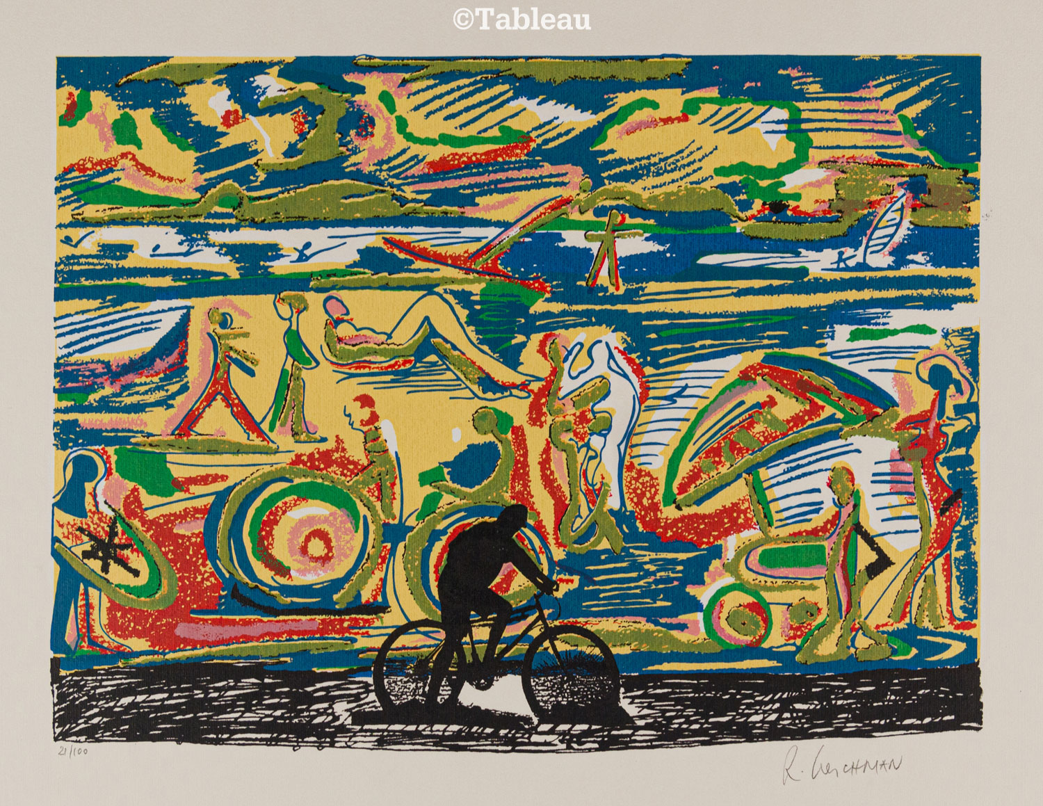 Rubens Gerchman - Praia