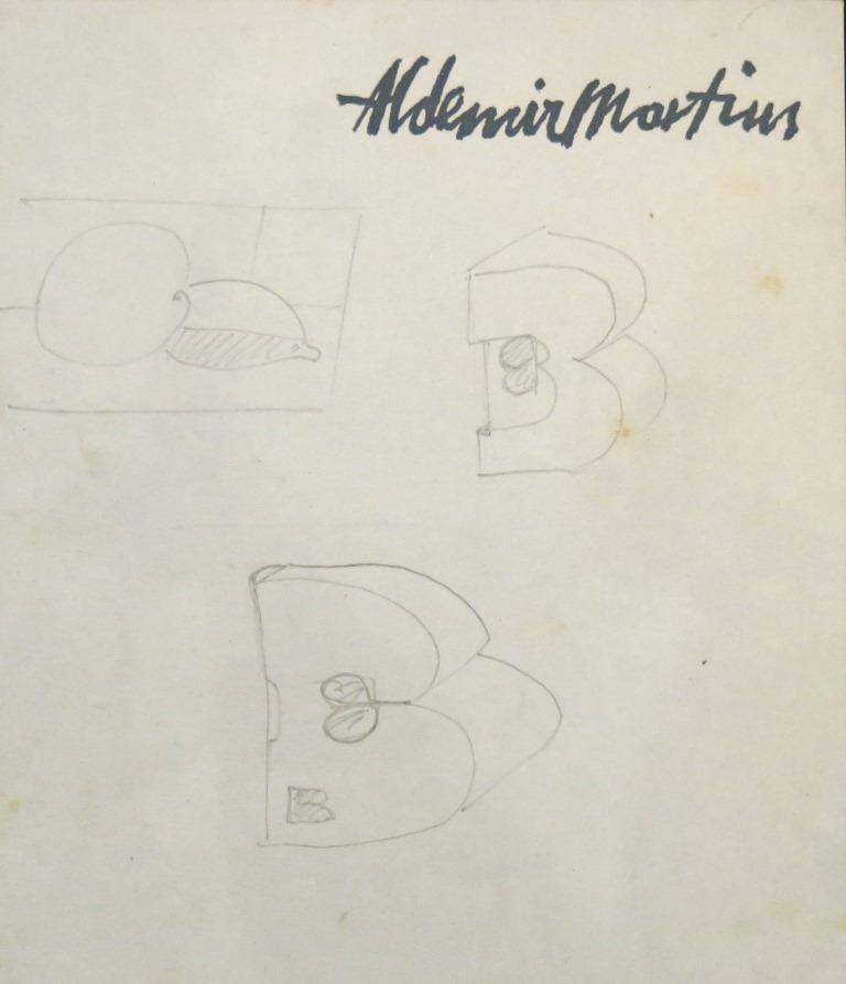 Aldemir Martins - Estudos