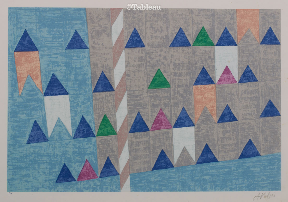 Alfredo Volpi - Bandeirinhas