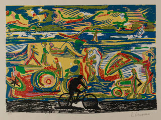 Rubens Gerchman - Na praia