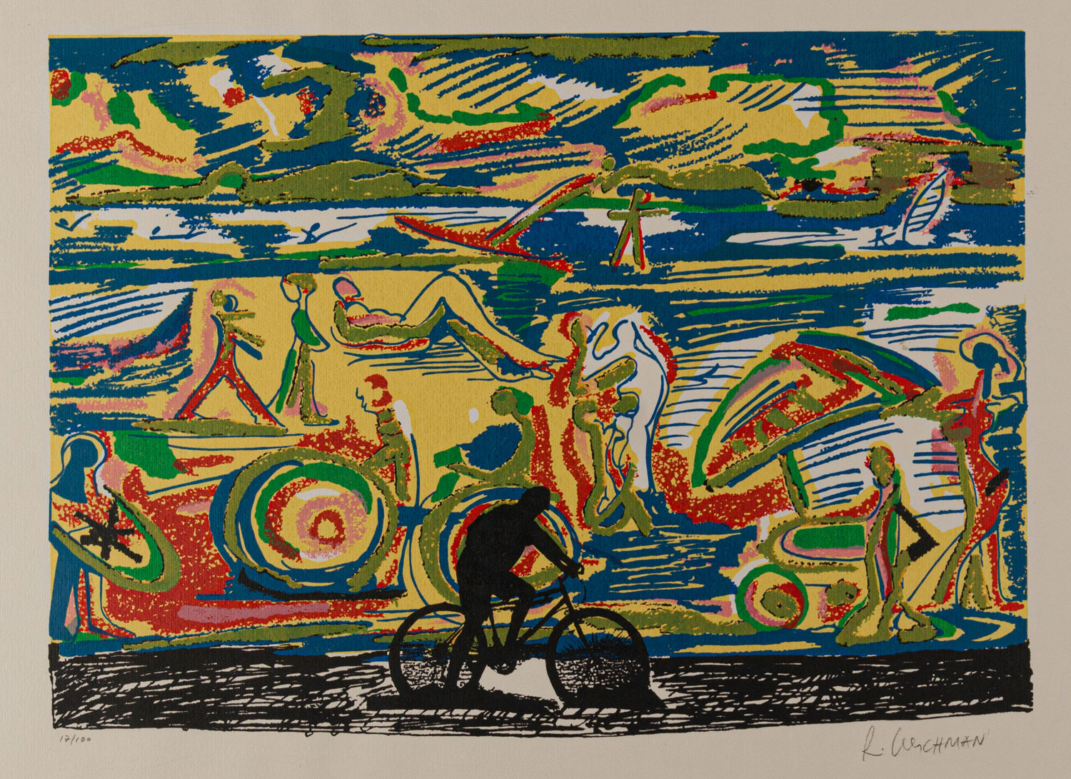 Rubens Gerchman - Na praia
