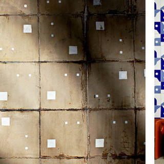 Athos Bulcão - painel de azulejos