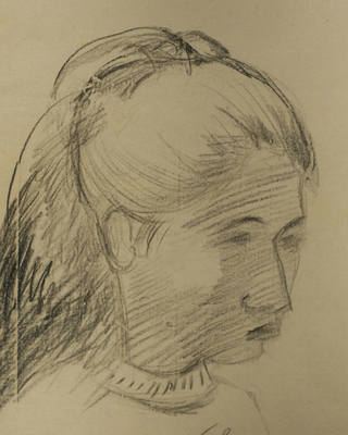 Alfredo Volpi - Menina