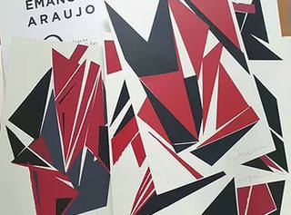 Emanoel Araújo - Álbum Minhas Colagens meus Poetas Negro