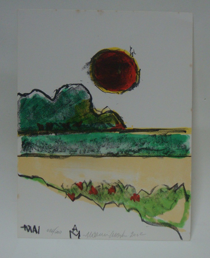 Aldemir Martins - paisagem