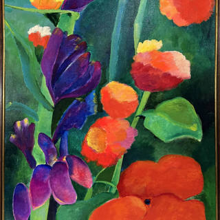 Aldemir Martins - Flores, folhas e ramos