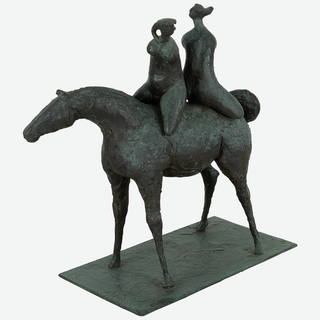 Carybé - Figuras com cavalo