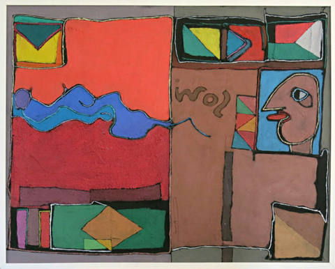 Tramonto a Murano com interno e turista