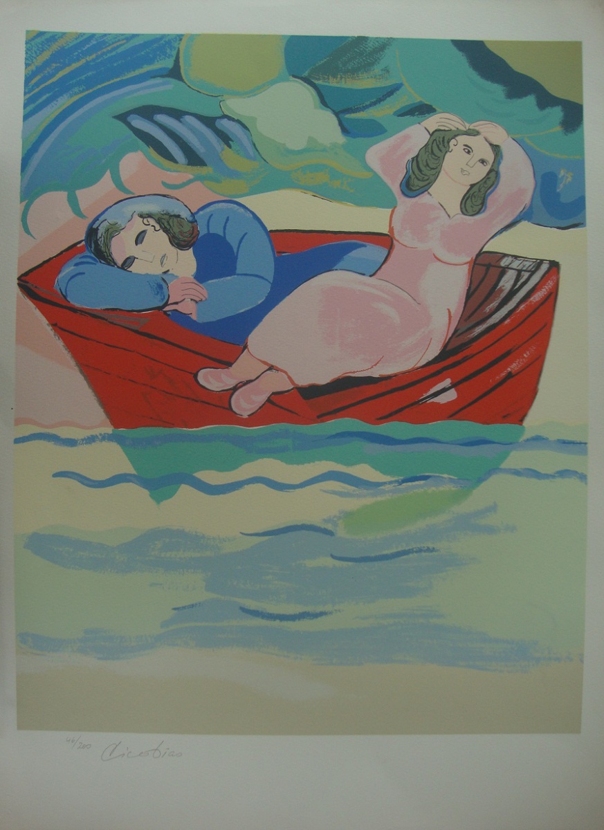 Cícero Dias - Mulheres no barco