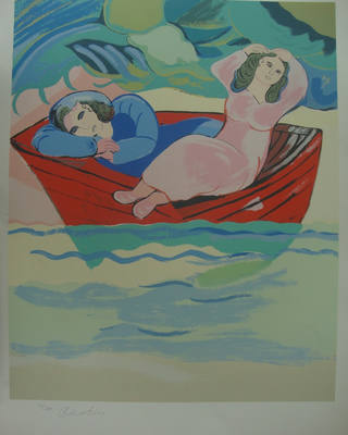 Cícero Dias - Mulheres no barco