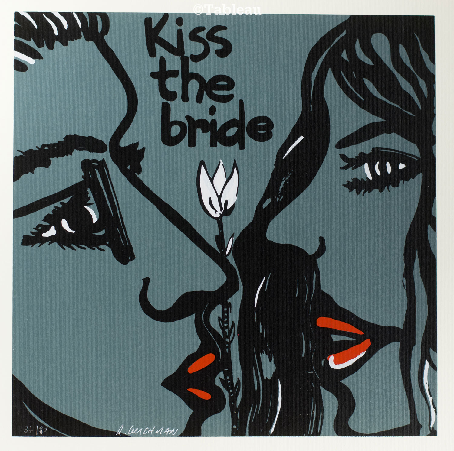 Rubens Gerchman - Kiss the bride
