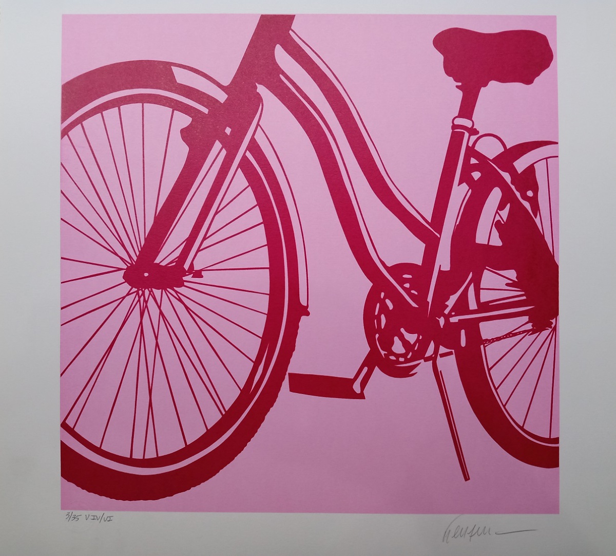 Kleber Ventura - Bicicleta rosa