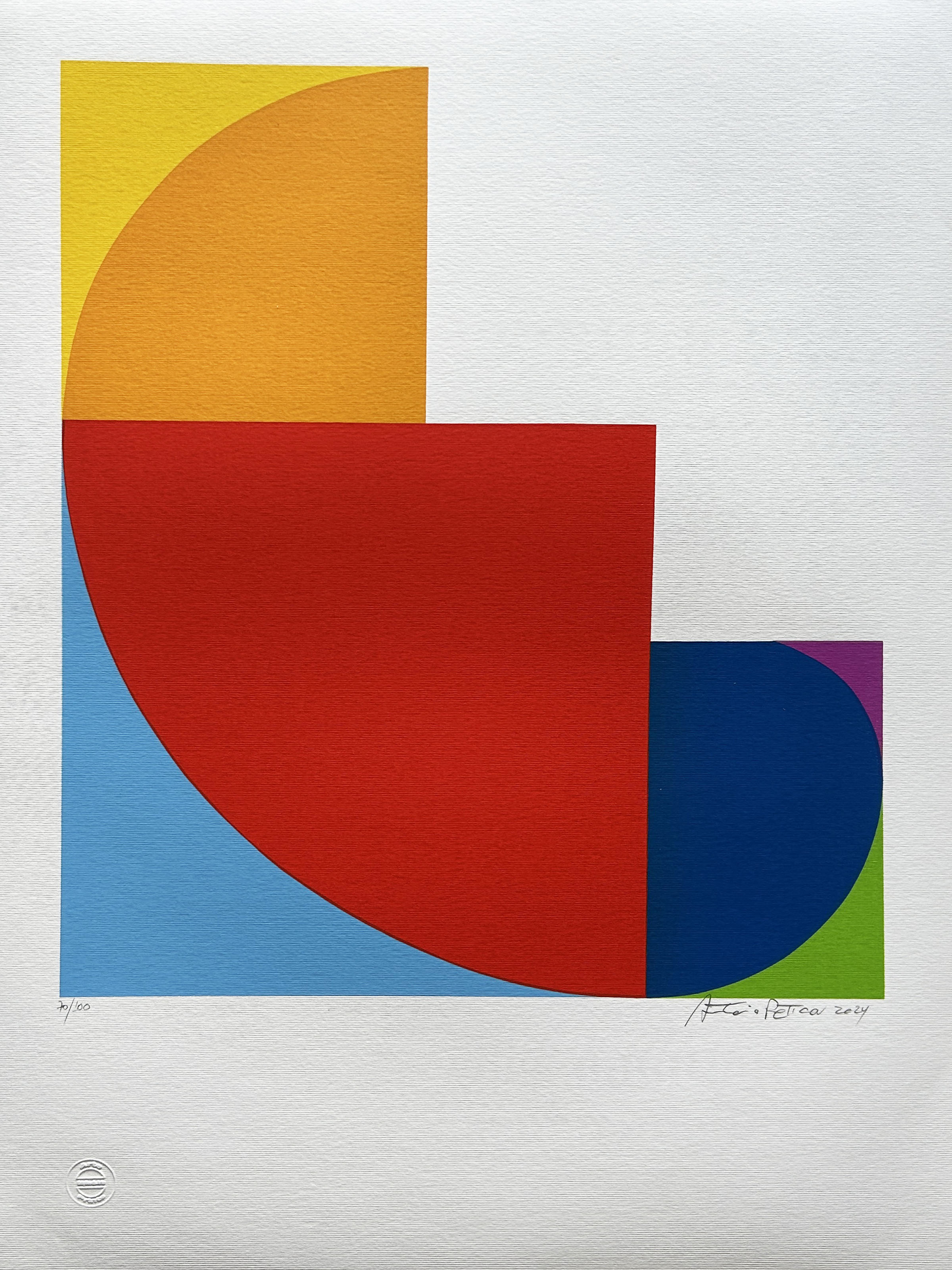 Antonio Peticov - Geometricas & Cromaticas III