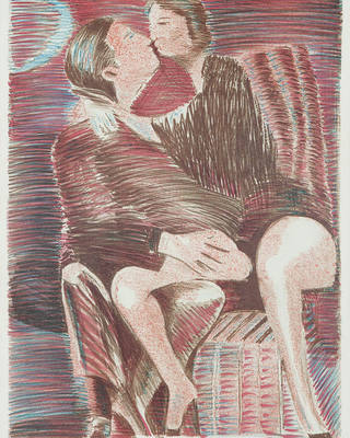 Rubens Gerchman - Sofá Vermelho