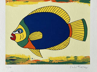 Carlos Furtado - Peixe VIII (Azul e Amarelo)