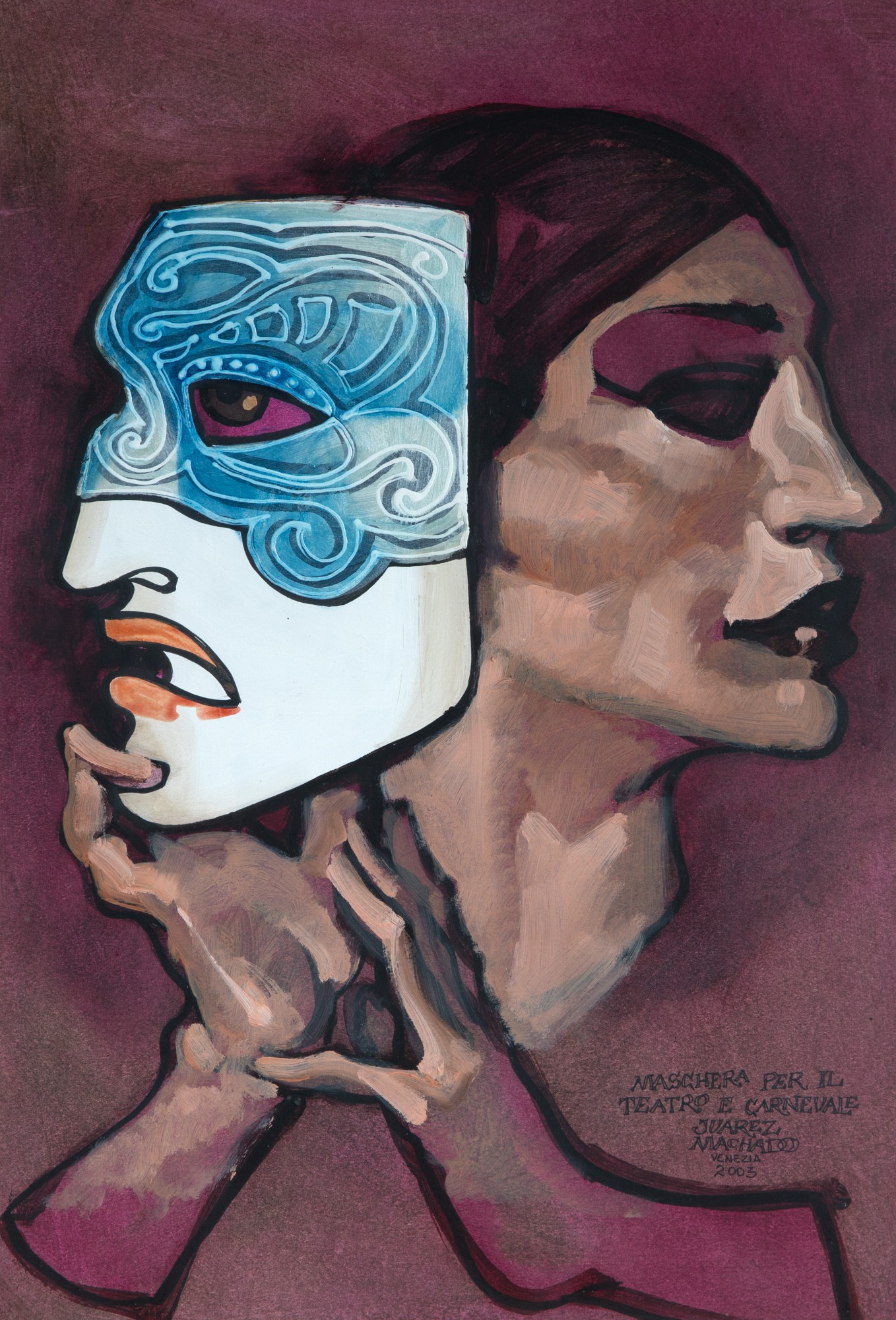 Maschera Per Il Teatro e Carnivale Venezia