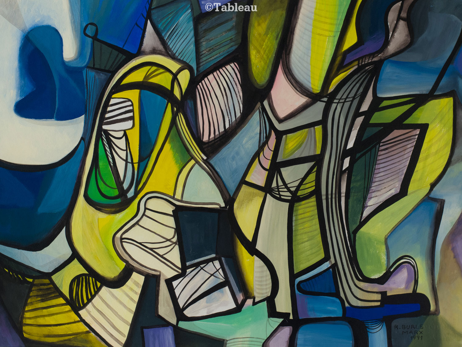 Roberto Burle Marx - Composição