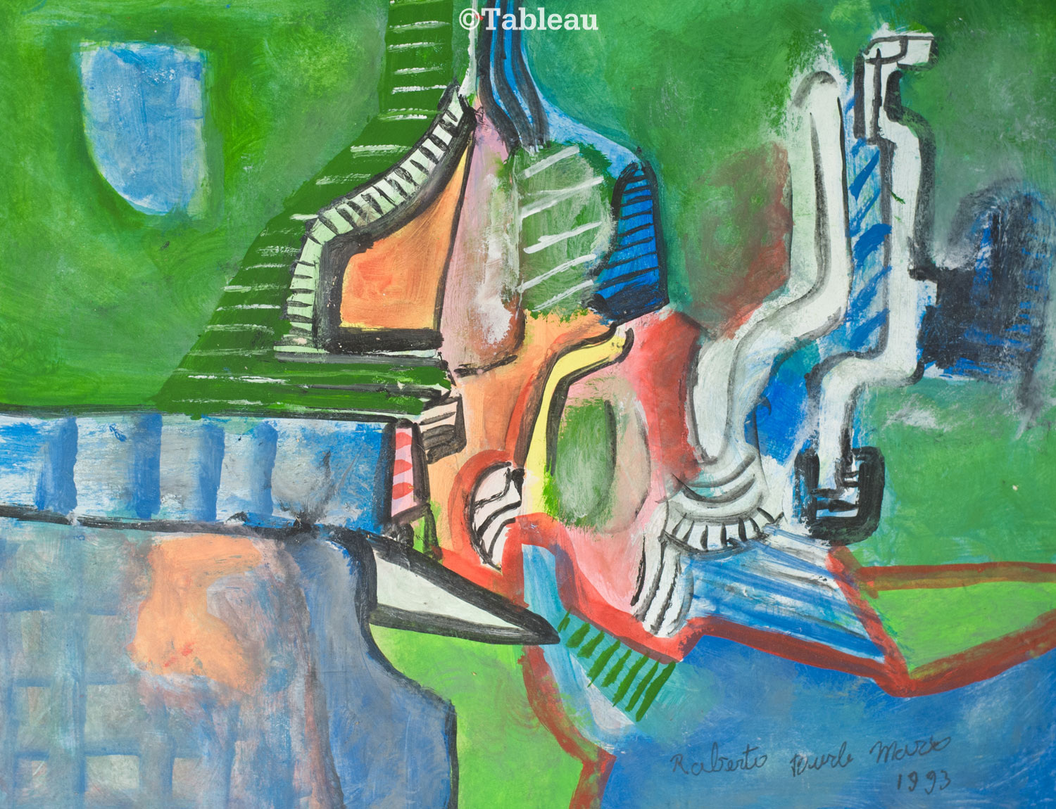 Roberto Burle Marx - Composição