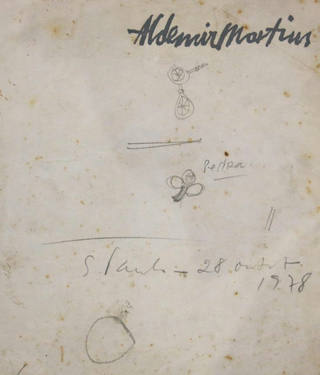 Aldemir Martins - Estudos
