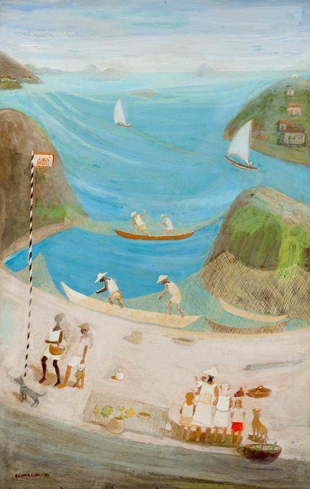 Maria com Pescadores