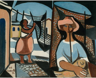 Emiliano di Cavalcanti - Pescador