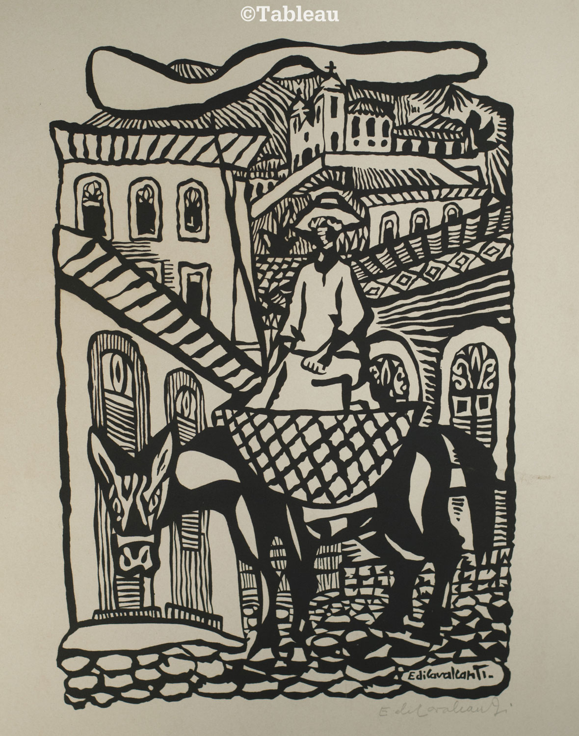 Emiliano di Cavalcanti - Paisagem