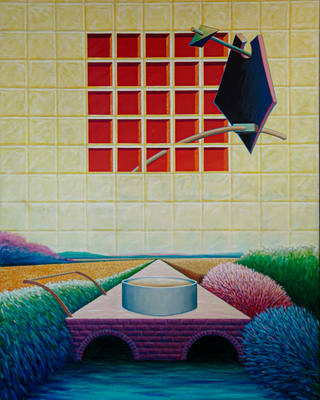 Antonio Peticov - The Frugal Repast
