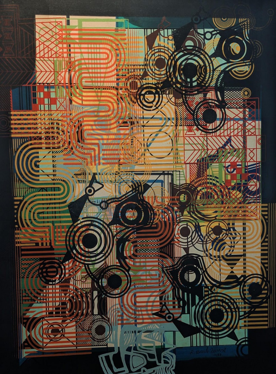 Roberto Burle Marx - Abstrato datado