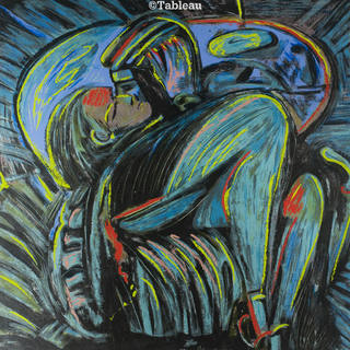 Rubens Gerchman - O beijo
