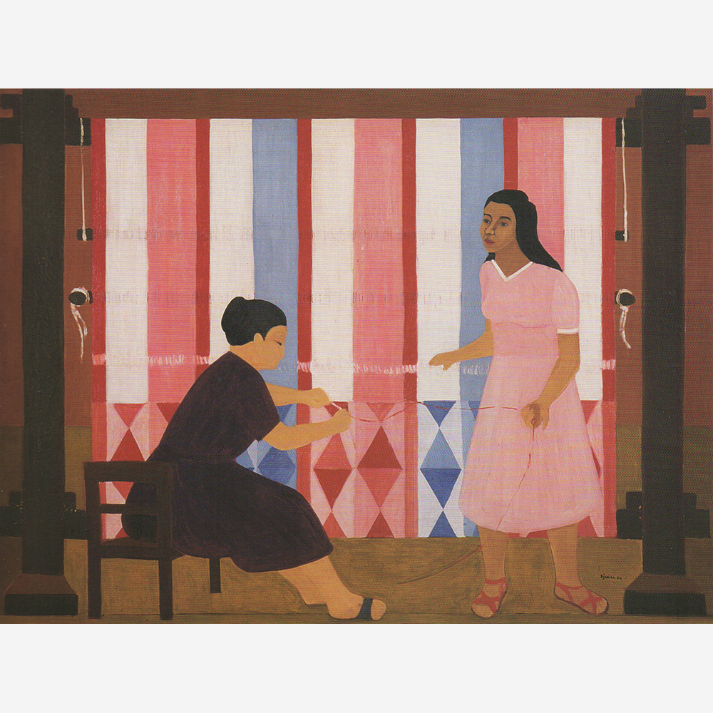 Djanira da Motta e Silva - Tecendo rede